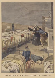 Een vreselijk ongeluk in een hospice